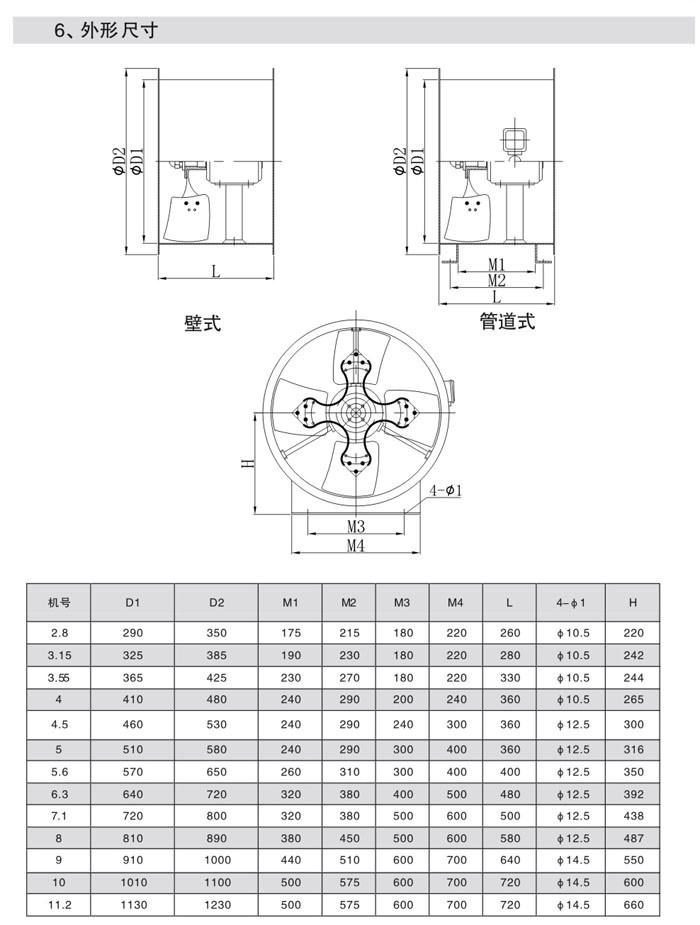 T35-11轴流通风机